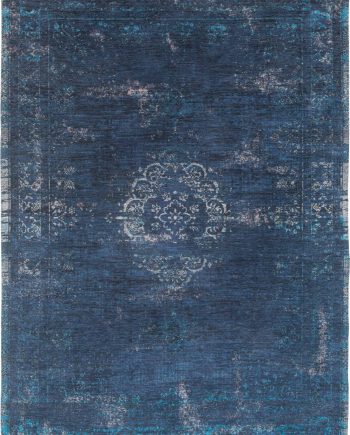 Louis De Poortere rug LX 8254 Fading World Medaillon Blue Night