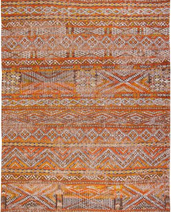Louis De Poortere rug CS 9111 Antiquarian Kilim Riad Orange