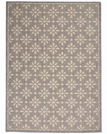 Nourison rug COZUMEL CZM03 GREY 5X7 099446248558