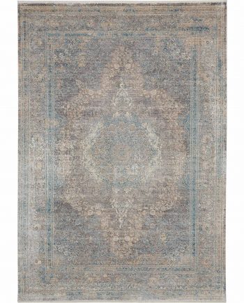 Nourison rug STARRY NIGHTS STN06 CRMBL CREAM BLUE 5x7 099446745583