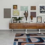 Louis De Poortere rug CS 9196 Nuance Module Camel Blue interior 4