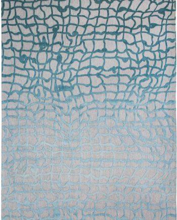 Louis De Poortere rug CS 9203 Mad Men Dedalo Blue Marine