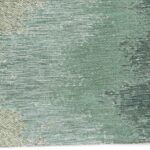 Louis De Poortere rug Meditation Lagoon 9331 Palm Green corner