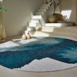 Louis De Poortere rug Meditation Lagoon 9332 Inkjet interior 2