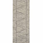 Nourison rug Colorado CLR01 GRYWT GREY WHITE 2x8 099446790224