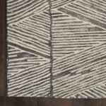 Nourison rug Colorado CLR01 GRYWT GREY WHITE 5x7 099446790279 CR