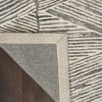 Nourison rug Colorado CLR01 GRYWT GREY WHITE 5x7 099446790279 CRB