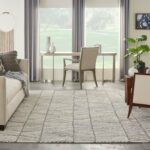 Nourison rug Colorado CLR01 GRYWT GREY WHITE 8x10 099446790293 interior 3