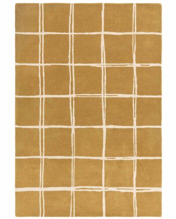 Asiatic rug Albany Grid Gold