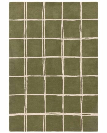 Asiatic rug Albany Grid Olive
