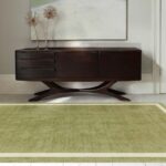 Asiatic rug Albi Green interior square