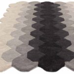 Asiatic rug Hive Charcoal 1
