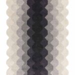 Asiatic rug Hive Charcoal