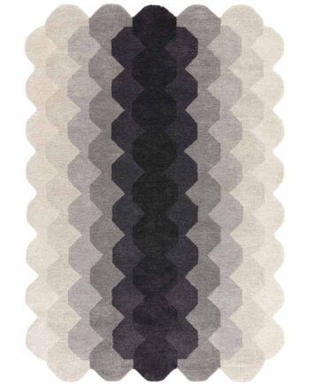 Asiatic rug Hive Charcoal