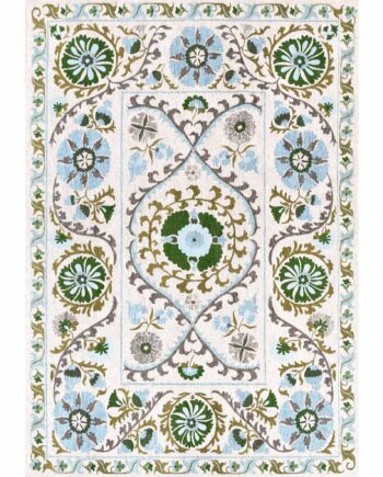 Louis De Poortere rug Antiquarian Suzani 9732 Slavia