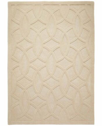 Concept Looms rug Priory PR 101 CIRCLES BEIGE frontal