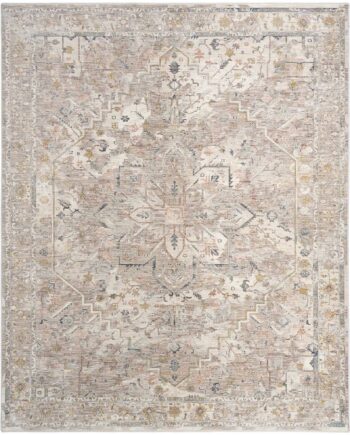 Nourison rug Antique Fusion ANF02 IVMTC IVORY MULTICOLOR 5x8 841491157756