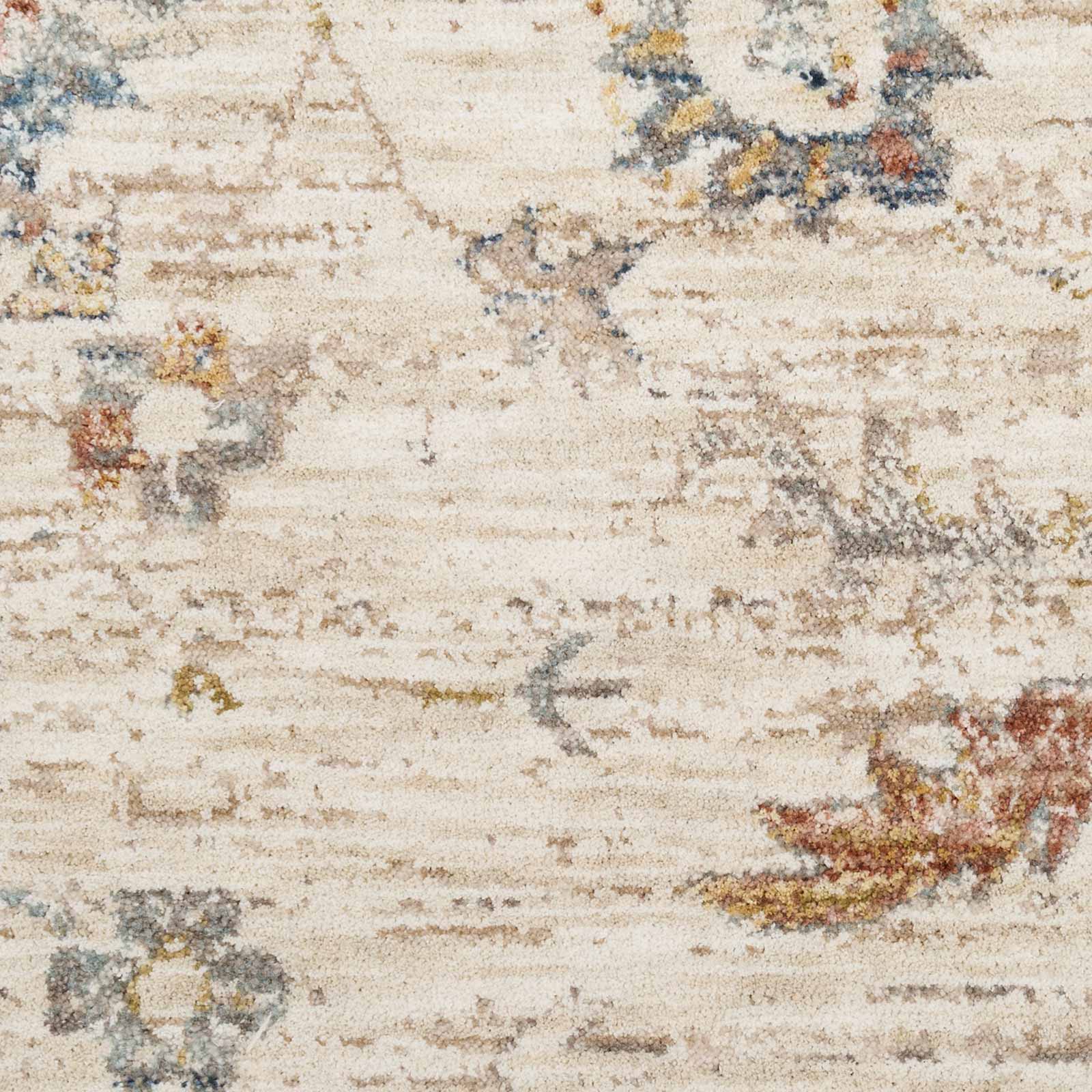 Nourison rug Antique Fusion ANF04 IVMTC IVORY MULTICOLOR 5x8 841491157916 swatch